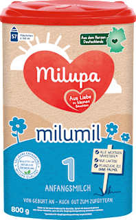 Anfangsmilch 1 Milumil von Geburt an Milupa