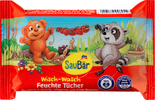 Vlažni robčki za obraz in roke  SauBär