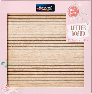 Dekorativna tabla s črkami LOVE Paradies