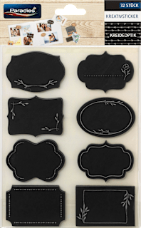 Kreativstickerset Kreide Paradies