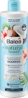 Szampon do włosów suchych i zniszczonych, hibiskus i mleko kokosowe Balea