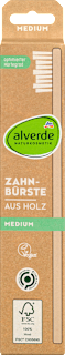 Drvena zubna četkica – Medium alverde NATURKOSMETIK
