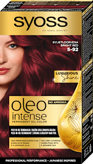 Barva za lase 5-92 Svetlo Rdeča syoss Oleo Intense