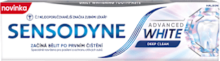 zubní pasta Advanced White Deep Clean SENSODYNE