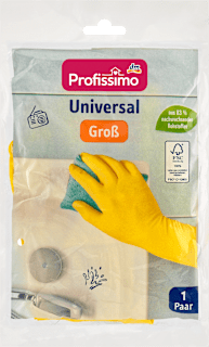Uniwersalne rękawice do prac domowych, L, 1 para Profissimo