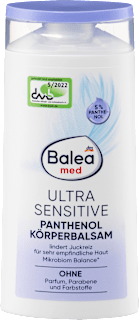 Med Ultra Sensitive balsam do ciała z pantenolem Balea med