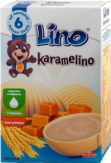 Karamelino žitna kašica, 6 + mj. Lino