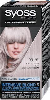 Koncentrirani barvni pigment Intensive Blond 10-55 Ultra Platinasto Blond  syoss
