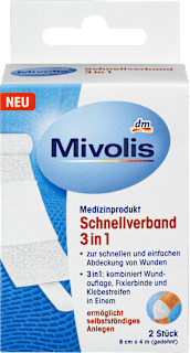 Opatrunek błyskawiczny 3w1 Mivolis