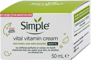 Kind To Skin noćna krema za lice – vital vitamin Simple