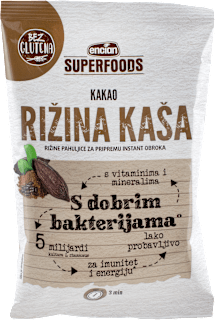 Superfoods rižina kaša – kakao SUPERFOODS