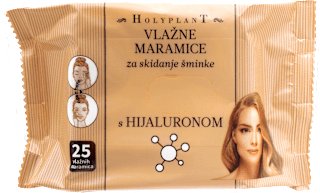 Vlažne maramice za skidanje šminke s hijaluronom HOLYPLANT