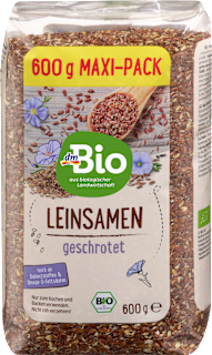 Leinsamen geschrotet  dmBio