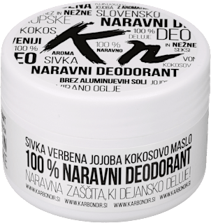 Naravni deodorant z aktiviranim ogljem Karbonoir