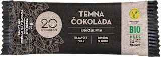 Bio temna čokolada 20 Chocolate