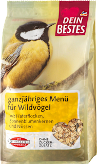 Dein Bestes ganzjähriges Menü für Wildvögel Dein Bestes