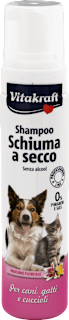 Šampon u pjeni za suho pranje pasa i mačaka Vitakraft