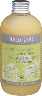 Kremni šampon proti prhljaju Naturavit