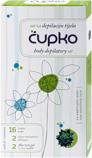 Trake za depilaciju tijela – Sensitive  čupko