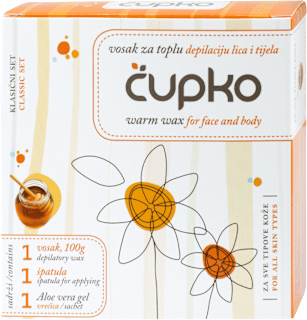 Vosak za toplu depilaciju – Classic čupko