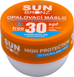 Sunbronz opalovací máslo SPF30 VIVACO