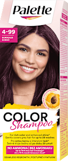 Farba na vlasy - 4-99 bordó Palette COLOR Shampoo