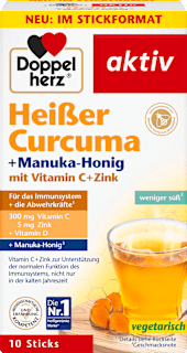 Sticks Heißer Curcuma + Manuka Honig Doppelherz