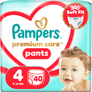 plenkové kalhotky. velikost 4 Pampers Premium Care
