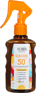 Слънцeзащитен мист за тяло Sun Kiss SPF 50 Victoria Beauty