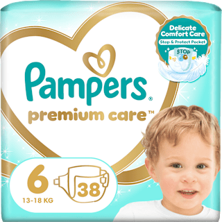 pleny, velikost 6 Pampers Premium Care