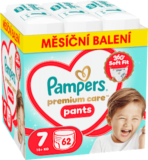 plenkové kalhotky, velikost 7 Pampers Premium Care