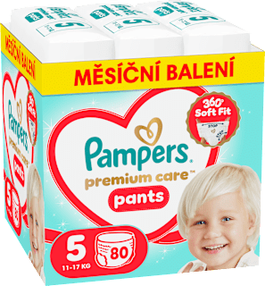plenkové kalhotky, velikost 5 Pampers Premium Care