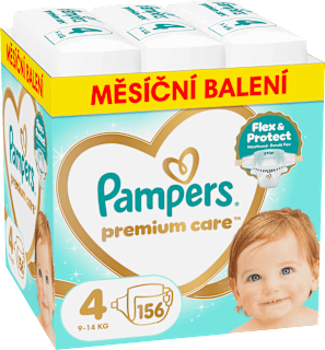 pleny velikost 4, měsíční balení Pampers Premium Care