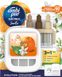 3volution osvěžovač vzduchu + náhradní náplň Sevilla Orange ambi pur