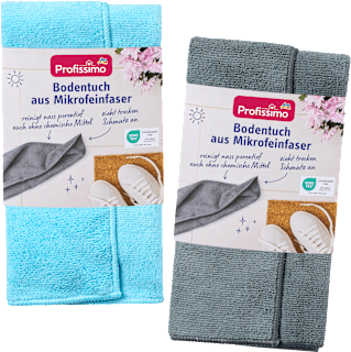Bodentuch aus Mikrofeinfaser sortiert Profissimo