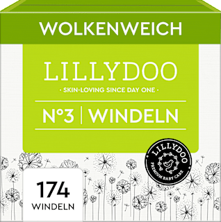 Windeln Gr. 3 (6+ kg) Monatsbox LILLYDOO