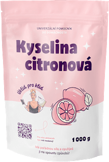kyselina citronová Úklid pro klid