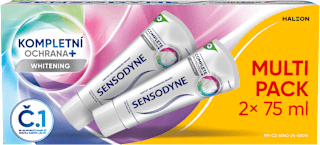 zubní pasta Kompletní ochrana+ Whitening 2x75ml SENSODYNE