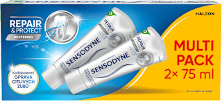 zubní pasta Repair & Protect Whitening 2x75 ml SENSODYNE