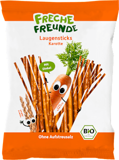 BIO špaldové tyčinky s příchutí mrkve Freche Freunde