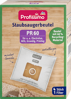Staubsauger PR60 & Filter  Profissimo