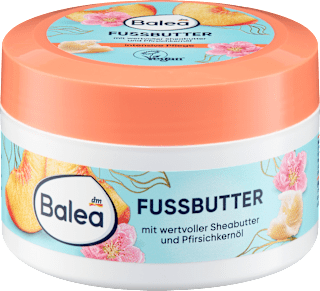 Fußbutter Sheabutter & Pfirsichkernöl Balea