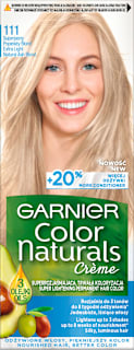 111 Superjasny popielaty blond, farba do włosów, do 100% pokrycia siwych włosów GARNIER Color naturals