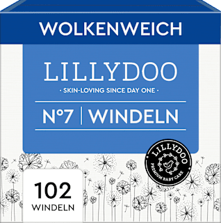 Windeln Gr. 7 (15+ kg) Monatsbox LILLYDOO