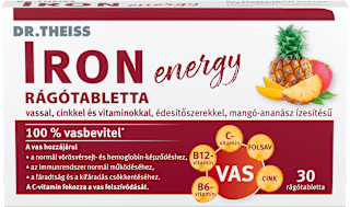 Iron energy rágótabletta DR.THEISS