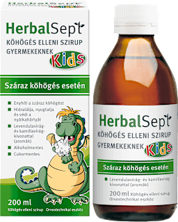 Herbal Sept köhögés elleni szirup gyermekeknek  DR.THEISS