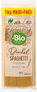 Nudeln Spaghetti aus Dinkel Maxi-Pack dmBio