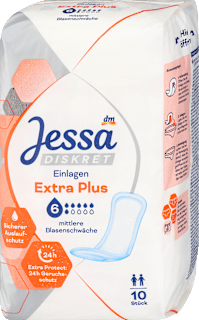 Дамски подложки Extra Plus при средна степен на инконтиненция  Jessa DISKRET