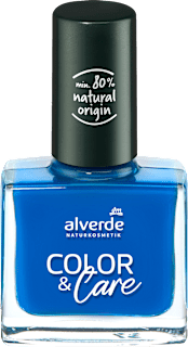 lak na nehty Color&Care 260 Ocean Blue alverde NATURKOSMETIK