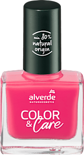 Lak za nohte Color & Care, 230 Summer Pink alverde NATURKOSMETIK